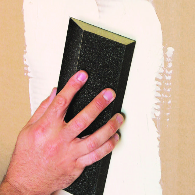 Angled XL Sanding Sponge 120/120 Grit