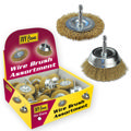 30 Pc Wire Brush & Wheel Assortment