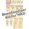 Merchandiser For Hex Key Set Display