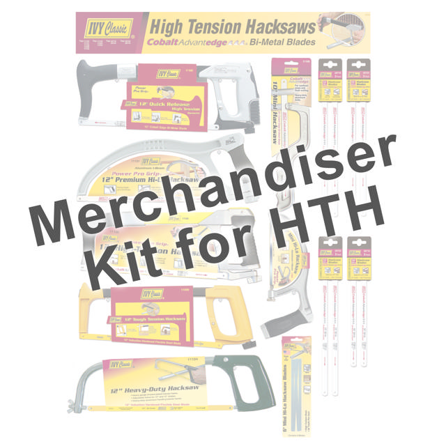 Merchandiser - High-Tension Hacksaws