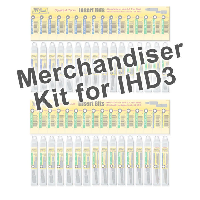 Merchandiser For Square & Torx® Display