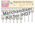 Merchandiser For Magnetic Nut Setter Display
