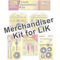Merchandiser For Lock Installation Kit Display