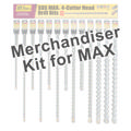 Merchandiser For 4-Cutter Hammer Drills Display, Fits SDS-Max