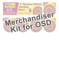 Merchandiser For Orbital Sanding Disc