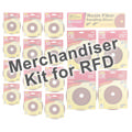Merchandiser For Resin Fiber Disc
