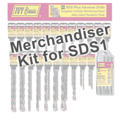 Merchandiser For 2-Cutter Hammer Drill Display, Fits SDS-Plus